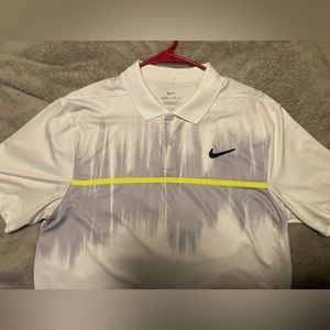 Lot of 3 golf polos Nike , under armor, and adidas